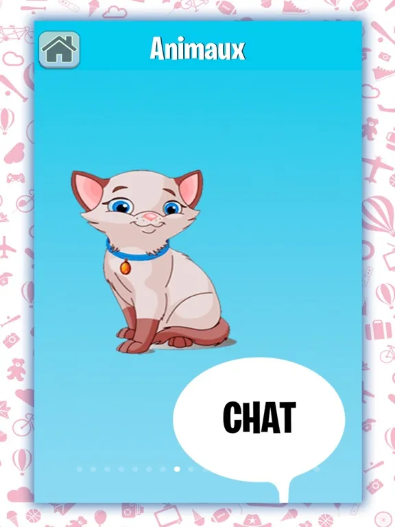 Ảnh chụp màn hình của My First Words - Learn French iPad 