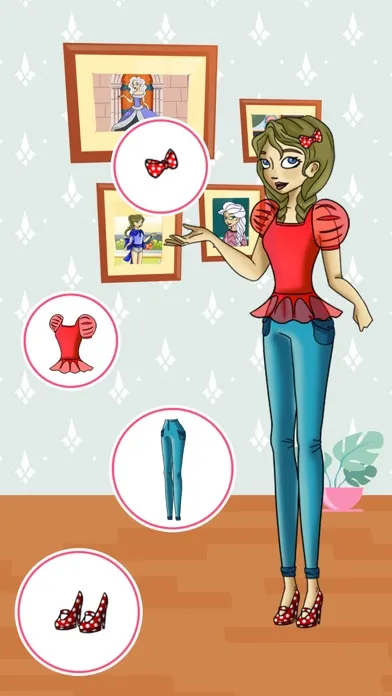 Tangkapan layar Dress up fashion princesses