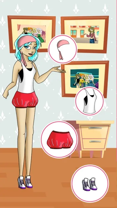 Tangkapan layar Dress up fashion princesses