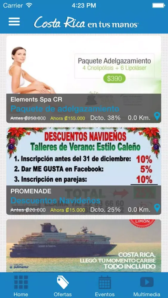 Capturas de pantalla de Costa Rica en tu Mano