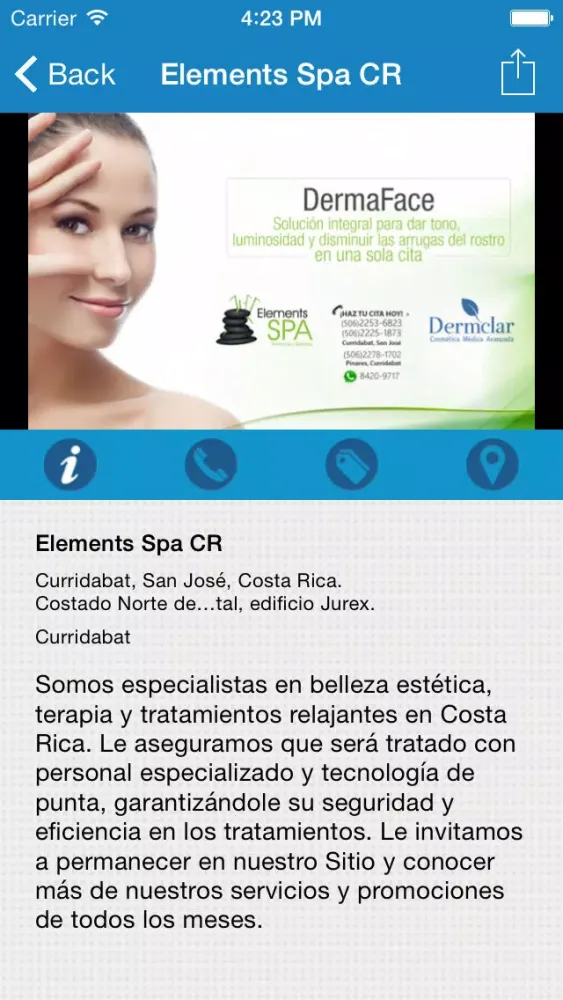 Capturas de pantalla de Costa Rica en tu Mano