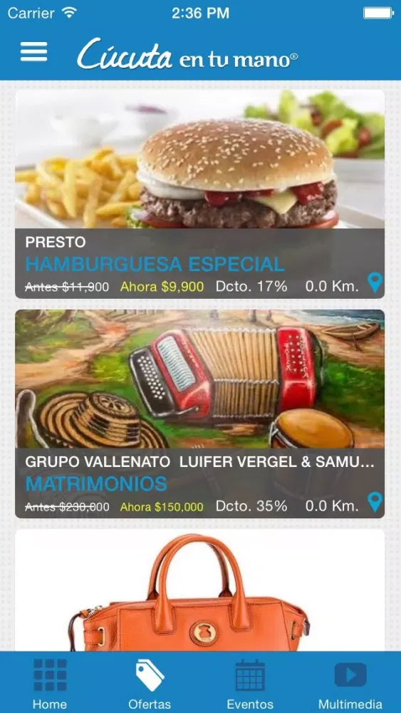 Capturas de tela do Cúcuta en tu Mano