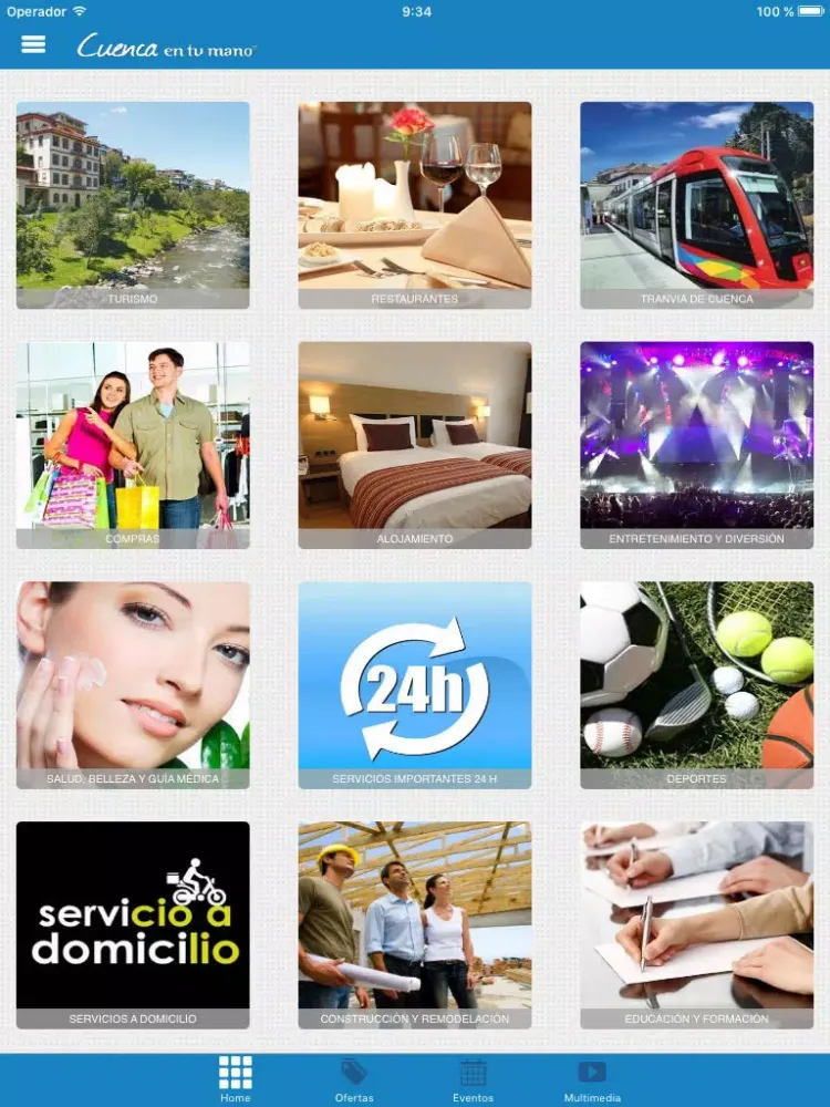 Cuenca en tu Mano iPad  سکرین شاٹس