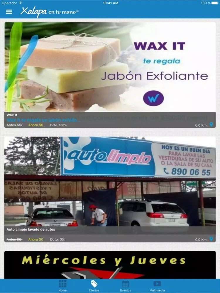 Capturas de pantalla de Xalapa en tu Mano iPad 