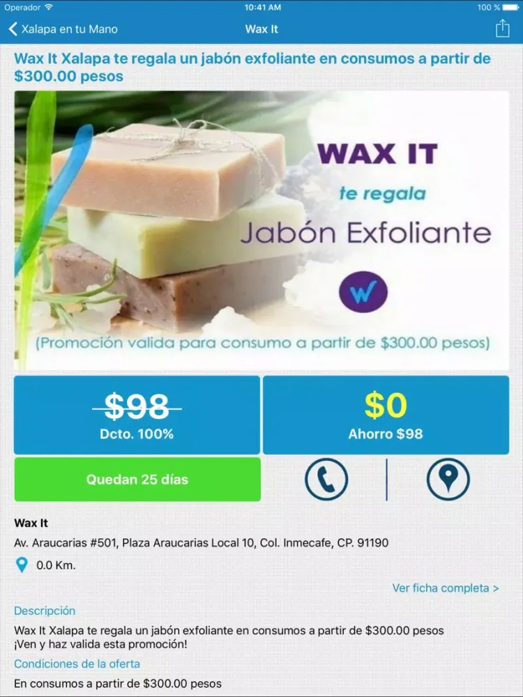 Capturas de pantalla de Xalapa en tu Mano iPad 