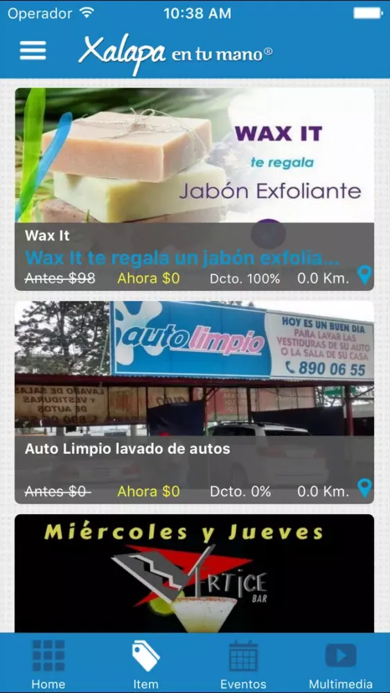 Capturas de pantalla de Xalapa en tu Mano