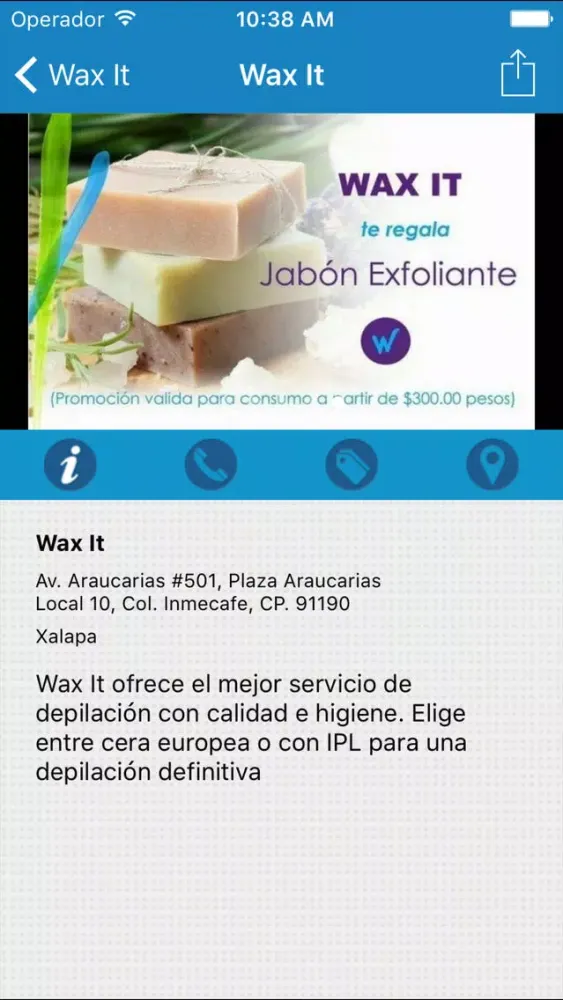 Capturas de pantalla de Xalapa en tu Mano