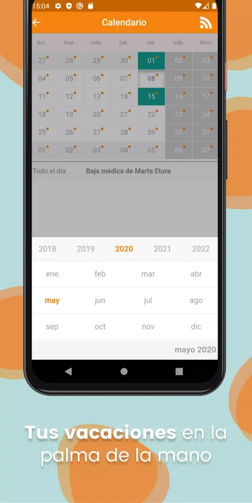 Zrzuty ekranu TramitApp Empleado