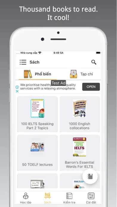 Học Tiếng Anh - IELTS Song Ngữ Screenshots