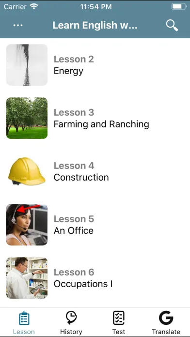 Learn English with pictures Screenshots