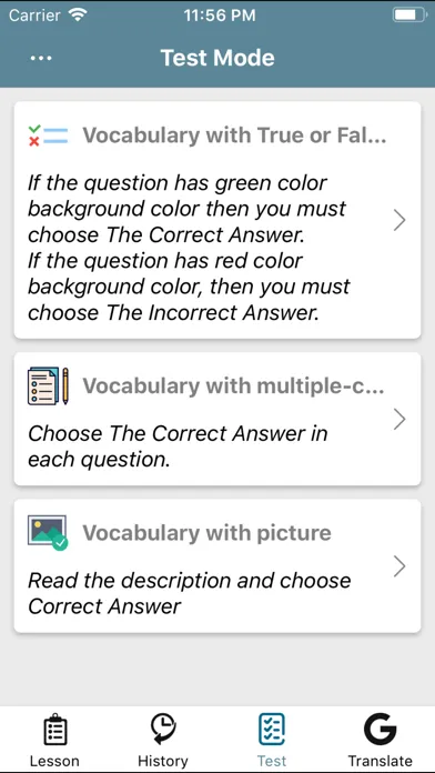 Learn English with pictures Screenshots