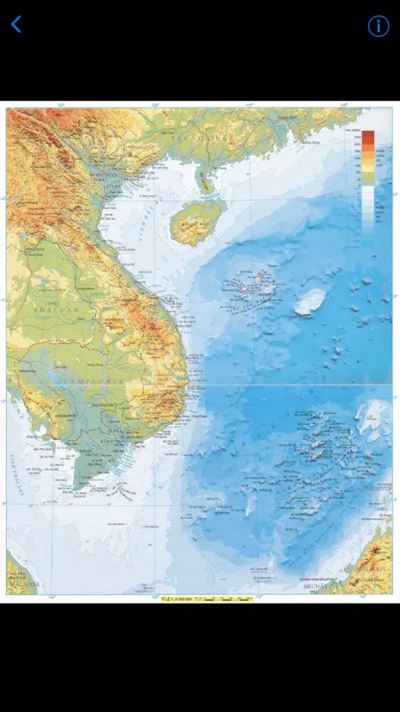 Capturas de tela do Địa lý Việt Nam