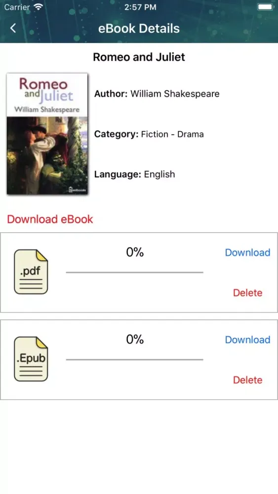 eBooks Store Lite應用截圖