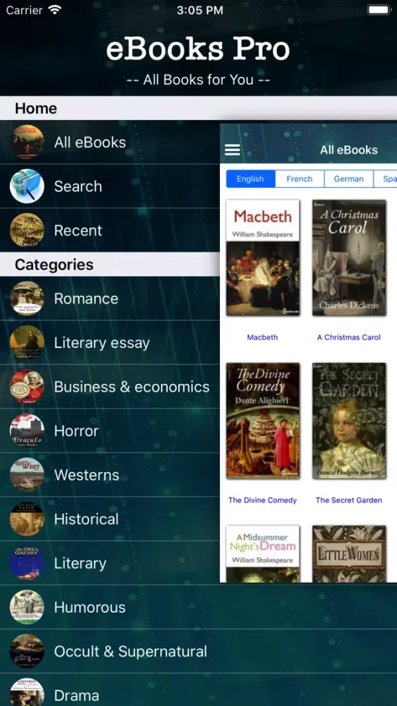 eBooks Store Pro Screenshots