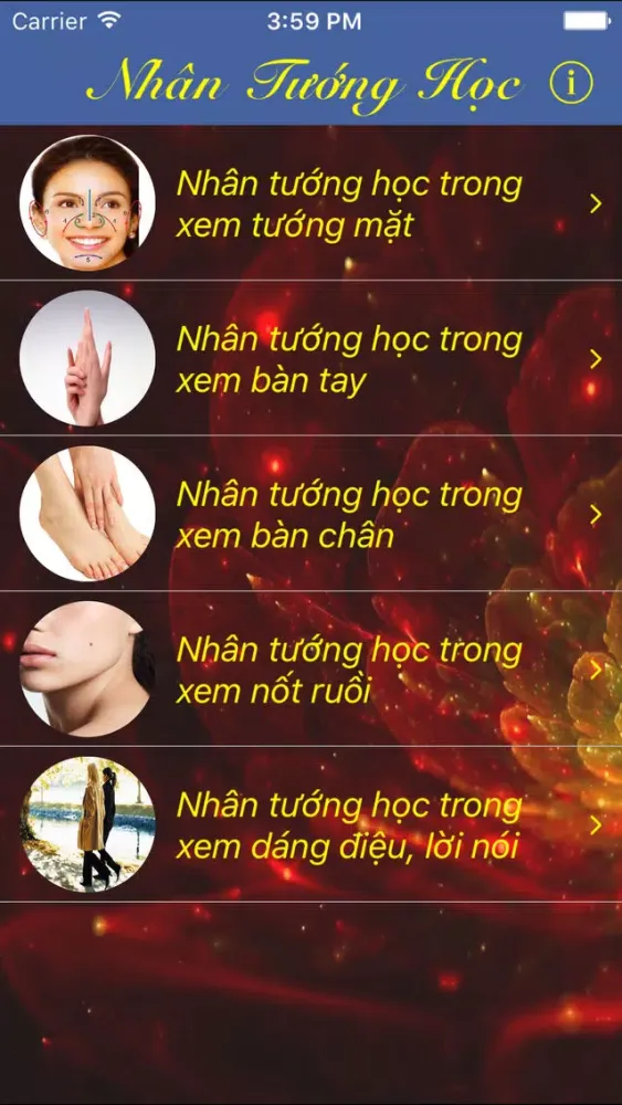 ภาพหน้าจอของ Nhân Tướng Học - Nghệ thuật của số mệnh