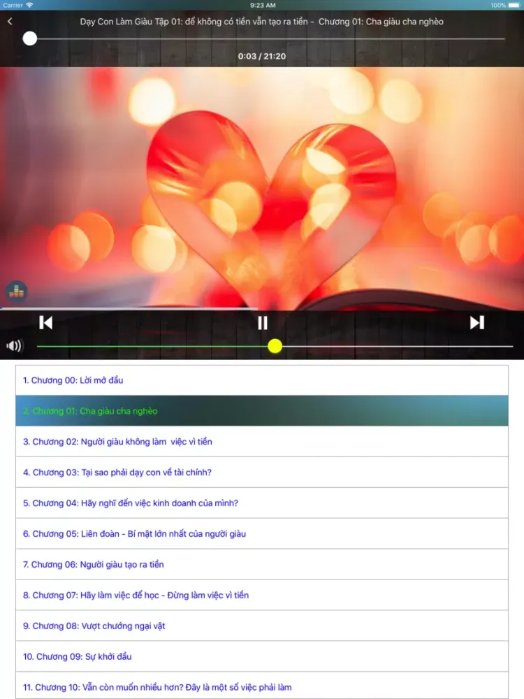 Sách Nói Online Pro iPad  Screenshots