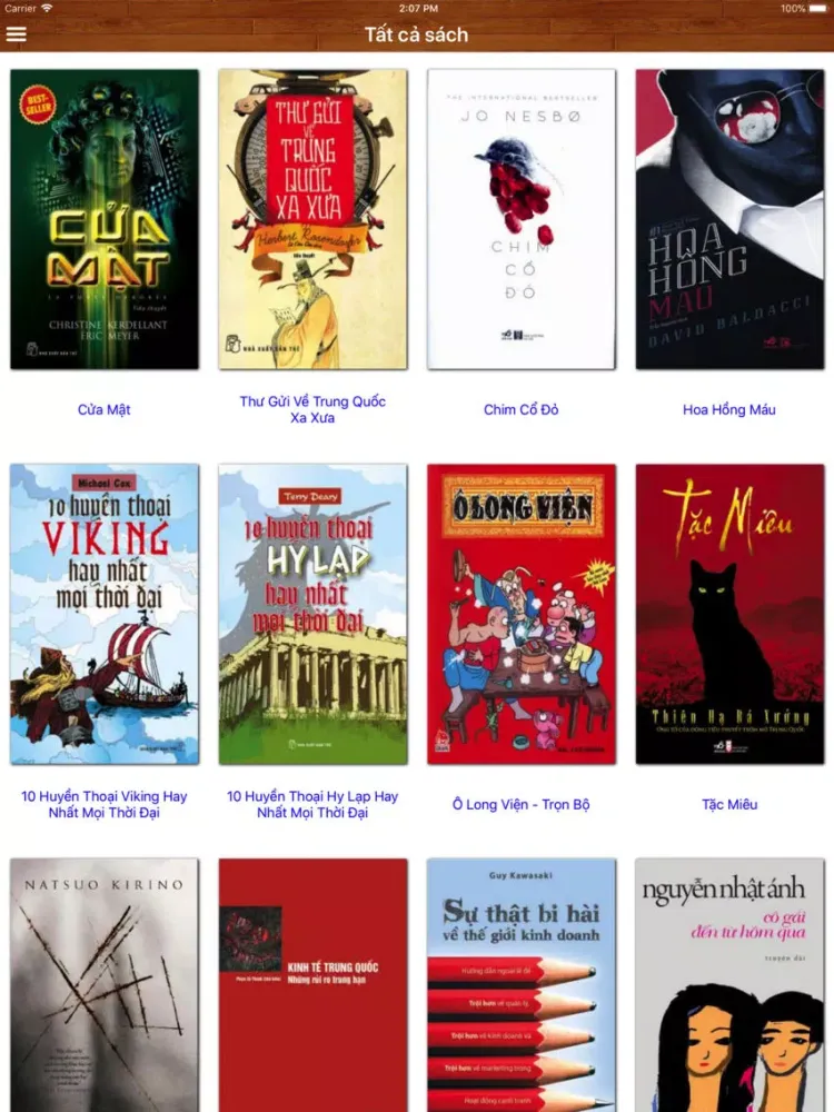 VietBooks iPad 应用截图