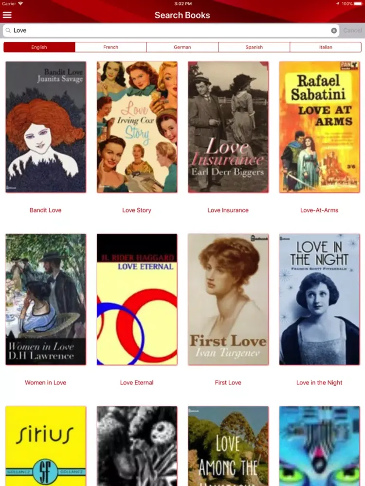 Capturas de pantalla de Search Books Pro iPad 