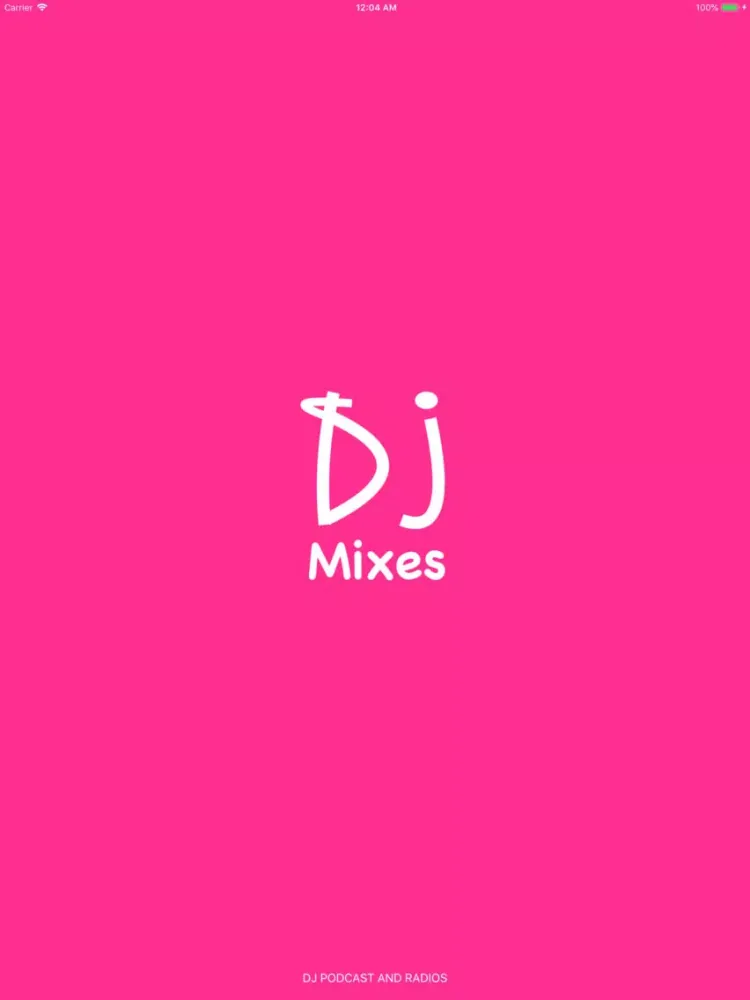 DJ Mixes iPad  Screenshots