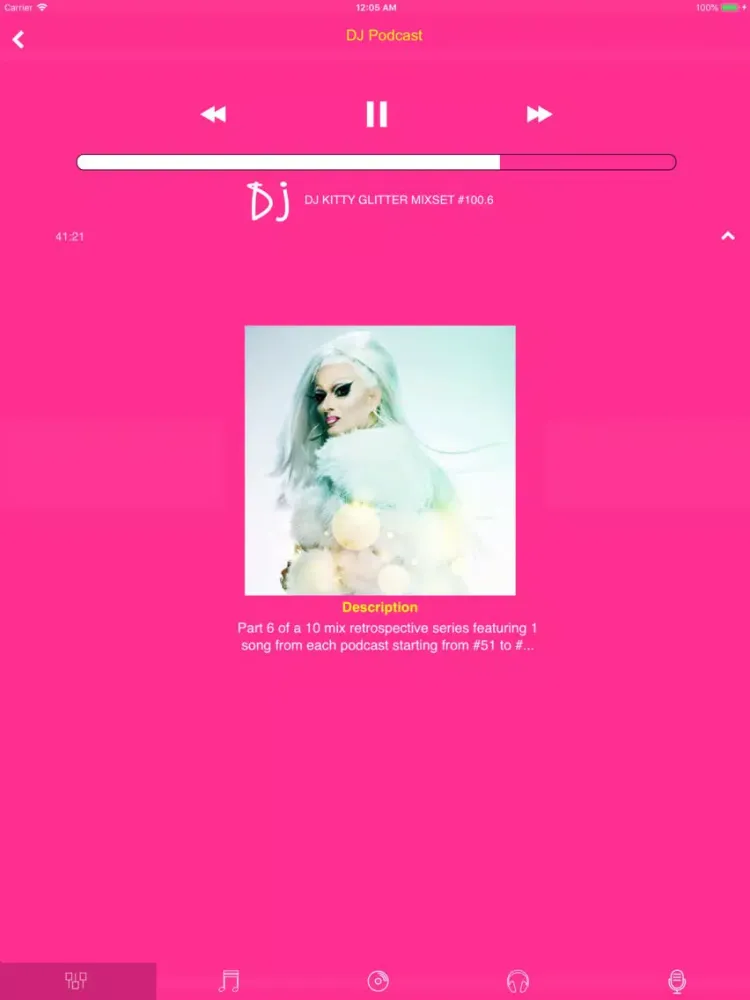 DJ Mixes iPad  Screenshots