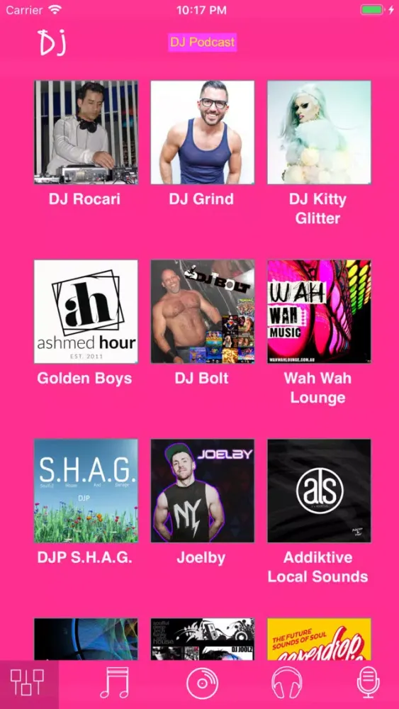 DJ Mixes Screenshots