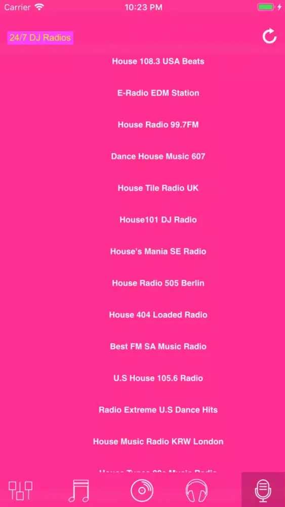 DJ Mixes Screenshots
