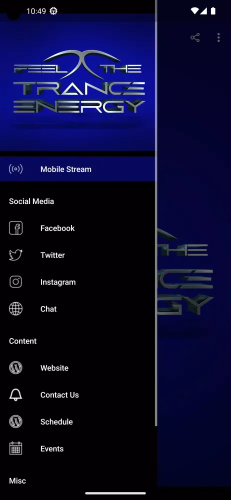 Trance-Energy Radio Ekran Görüntüleri