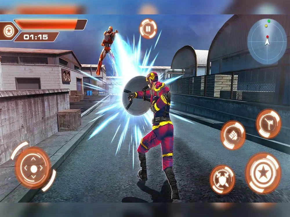 Скриншоты Captain Spider Hero Flying iPad 