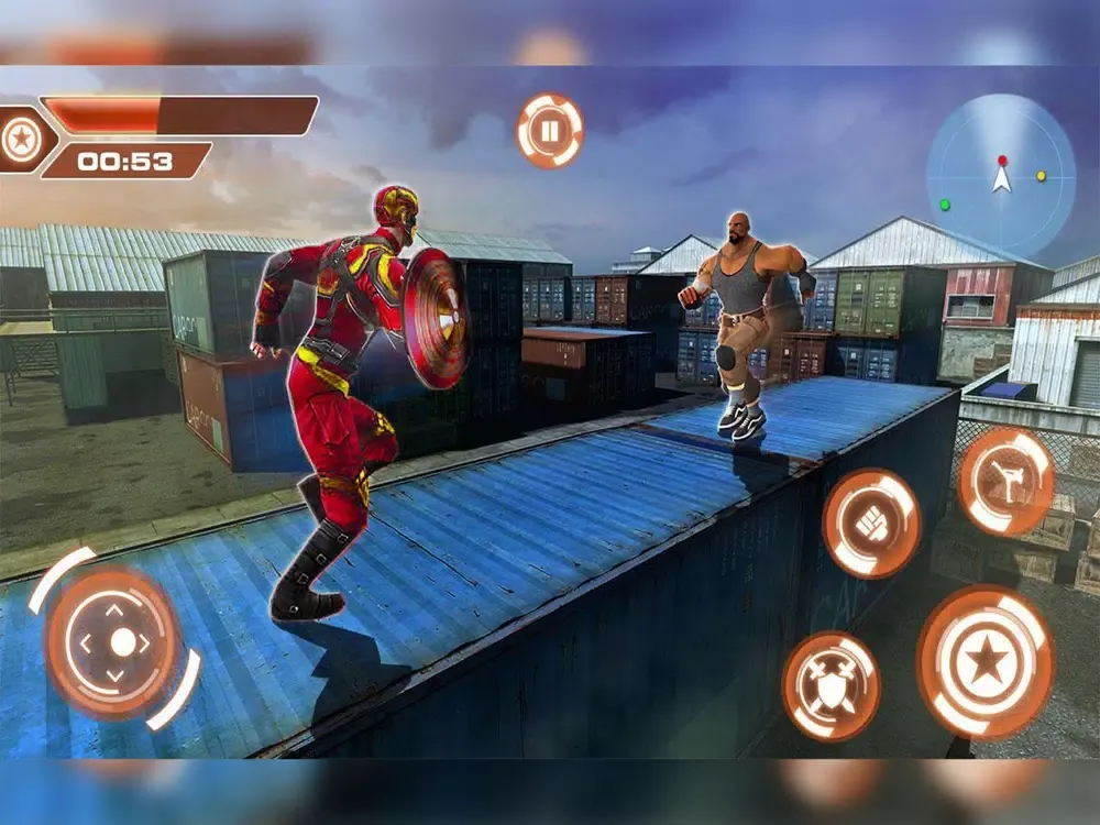 Скриншоты Captain Spider Hero Flying iPad 