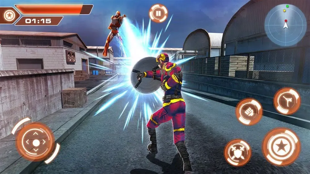 Скриншоты Captain Spider Hero Flying