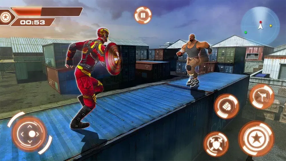 Скриншоты Captain Spider Hero Flying