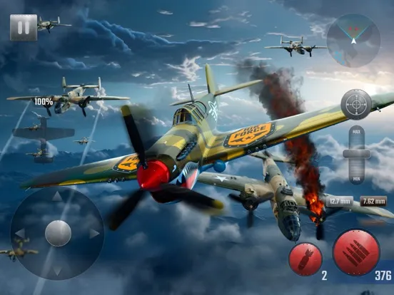 WW2 Airplane Battle War Squad iPad  Screenshots