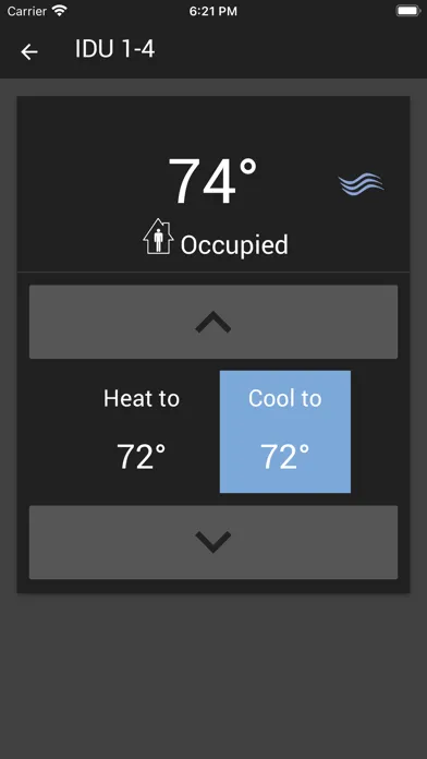 Trane BAS Occupant স্ক্রিনশট
