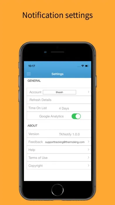 Thermo King Notify Screenshots