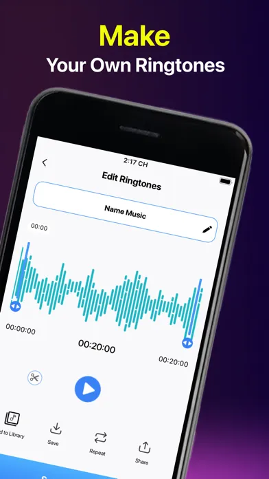 Capturas de pantalla de AI Music Maker Funny Ringtones