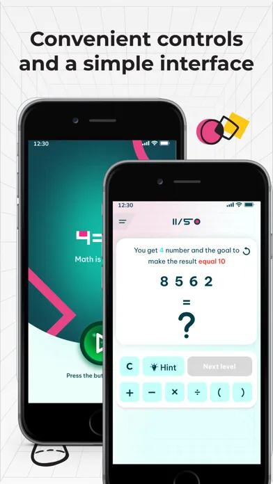 تصاویر 4 Numbers: Solve to 10 Quest