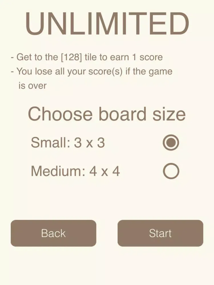 2048 Unlimited FREE iPad 應用截圖