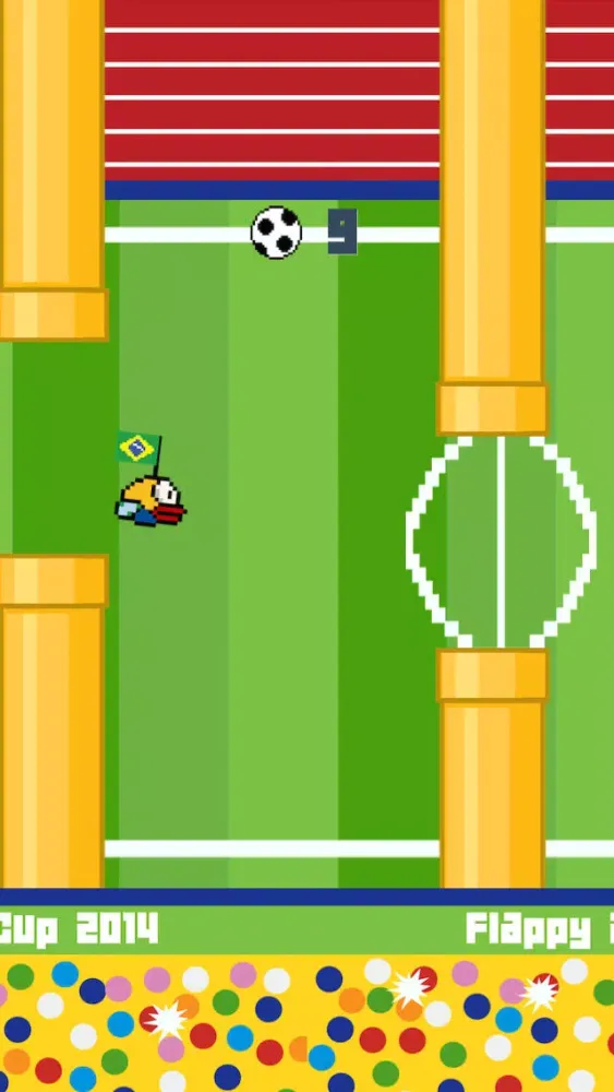 Flappy in Football cup 2014 Edition應用截圖