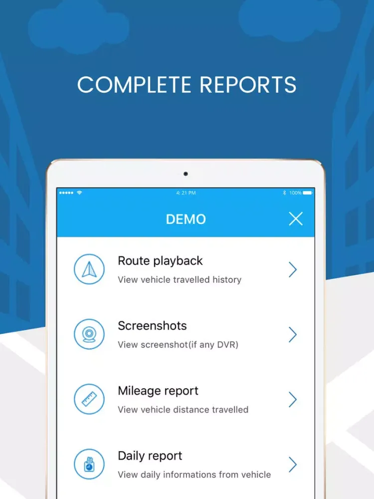 Trano VTS iPad  Screenshots
