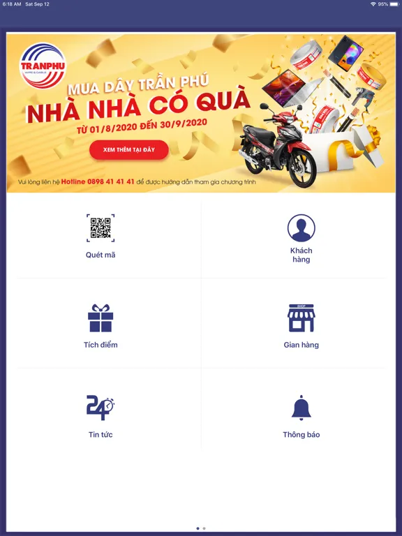 ภาพหน้าจอของ TRANPHU - Xác thực chính hãng iPad 