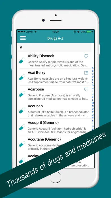 Drugs Dictionary - Best Drugs & Medical Dictionary स्क्रीनशॉट