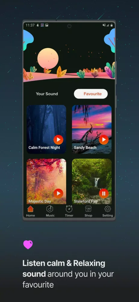 Calm Sounds应用截图