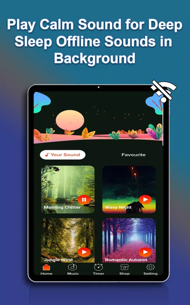 Calm Sounds应用截图