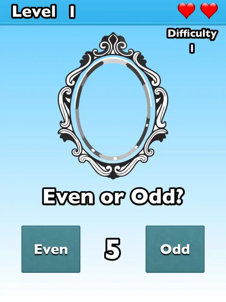 صور Even Or Odd - Mirror game iPad 