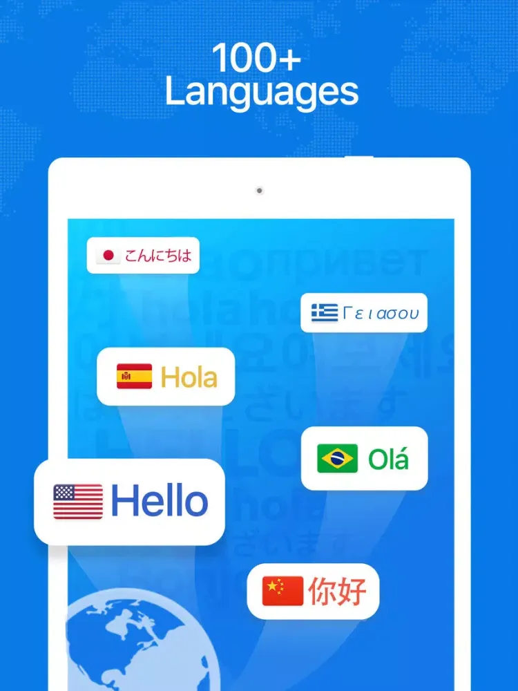 Hi Translator - Translate Now! iPad 應用截圖