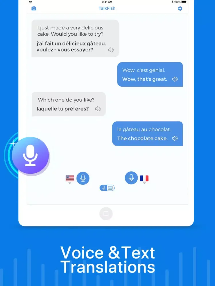 Hi Translator - Translate Now! iPad 應用截圖