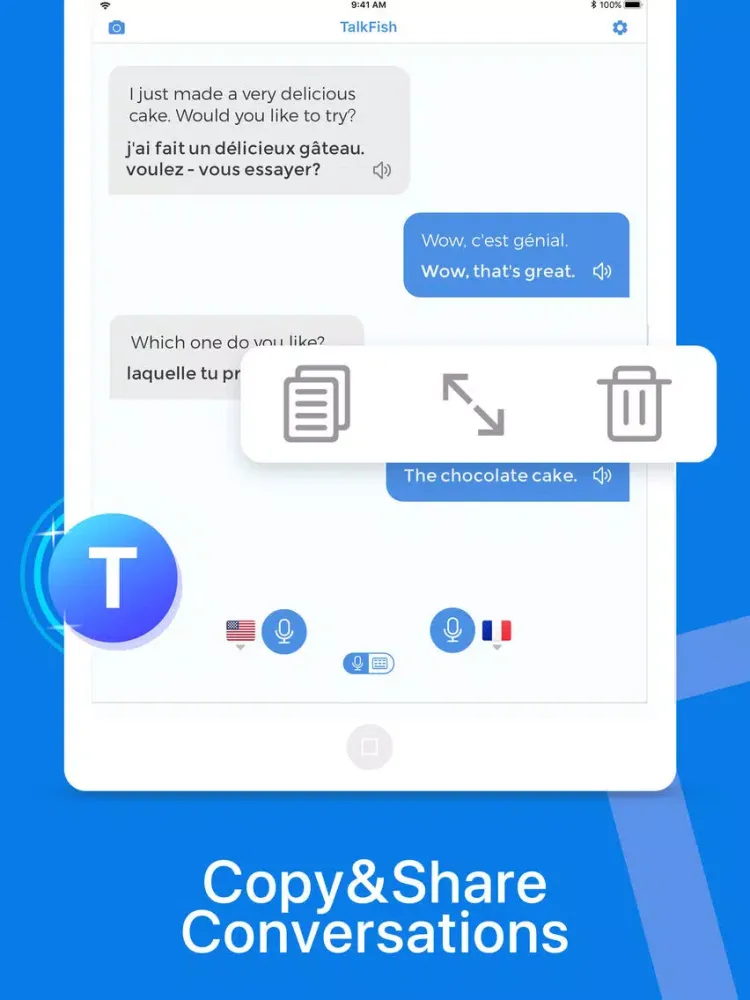 Hi Translator - Translate Now! iPad 應用截圖