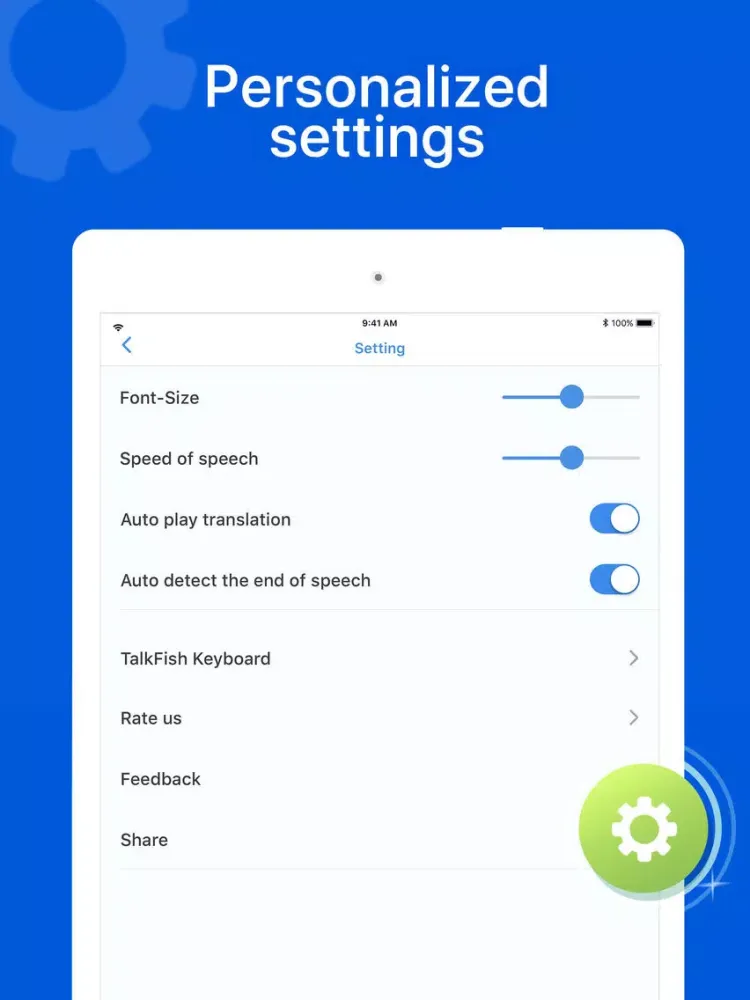 Hi Translator - Translate Now! iPad 應用截圖