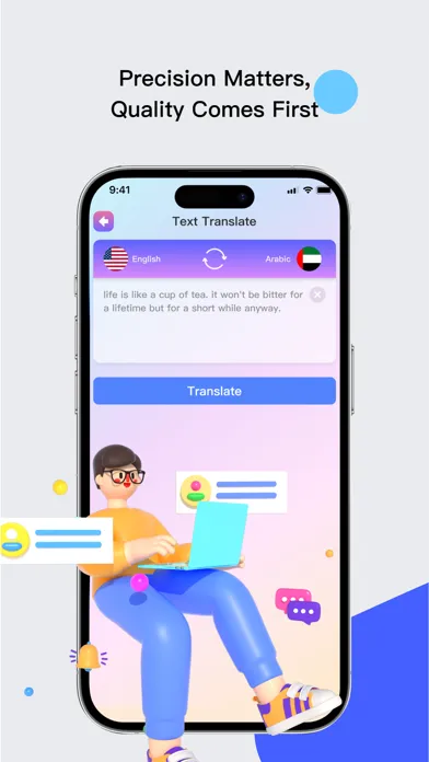 Zrzuty ekranu WordBridge-Communicator