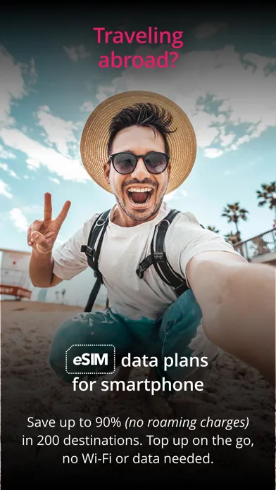 Capturas de tela do Ubigi: Travel eSIM & data plan